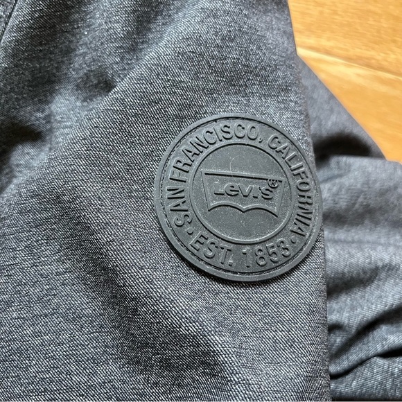 Levi's jacket XL. Heather black. Red tab. Fall winter. Men. Hood - Picture 6 of 9